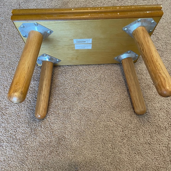 Personal creations step stool personalized name : Joshua; Color :wood GUC - Picture 3 of 3